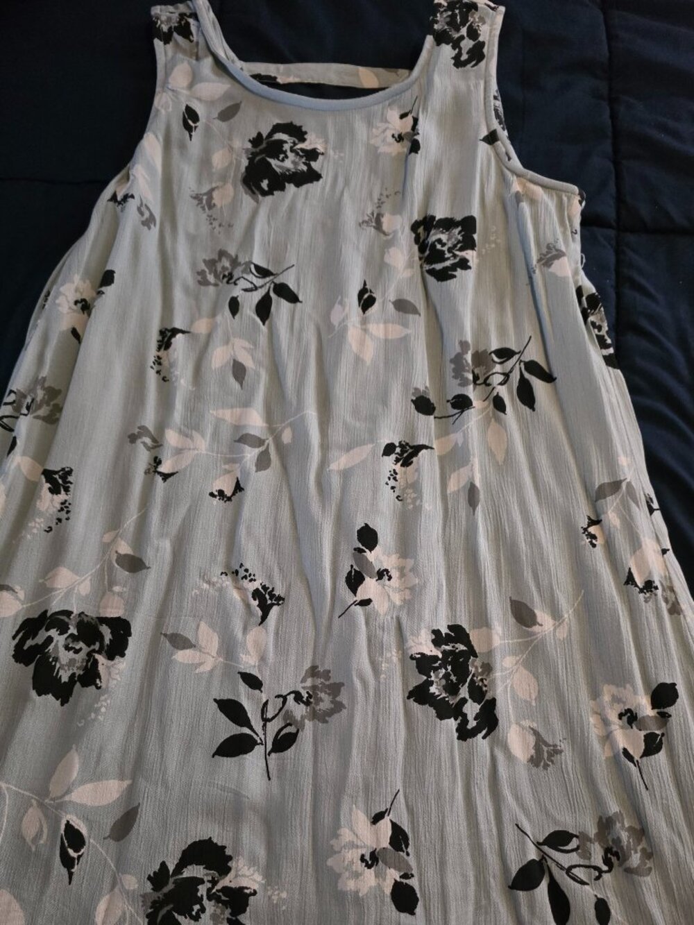 Mint And Black Shift Dress By Maurices, Ladder Back, M
